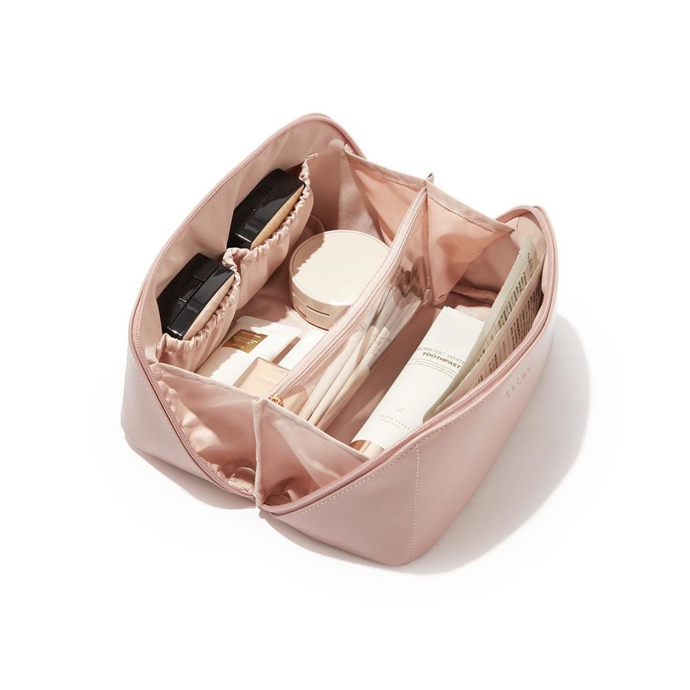 Travel Makeup Bag,large Capacity Cosmetic Bags For Women,waterproof Portable😻